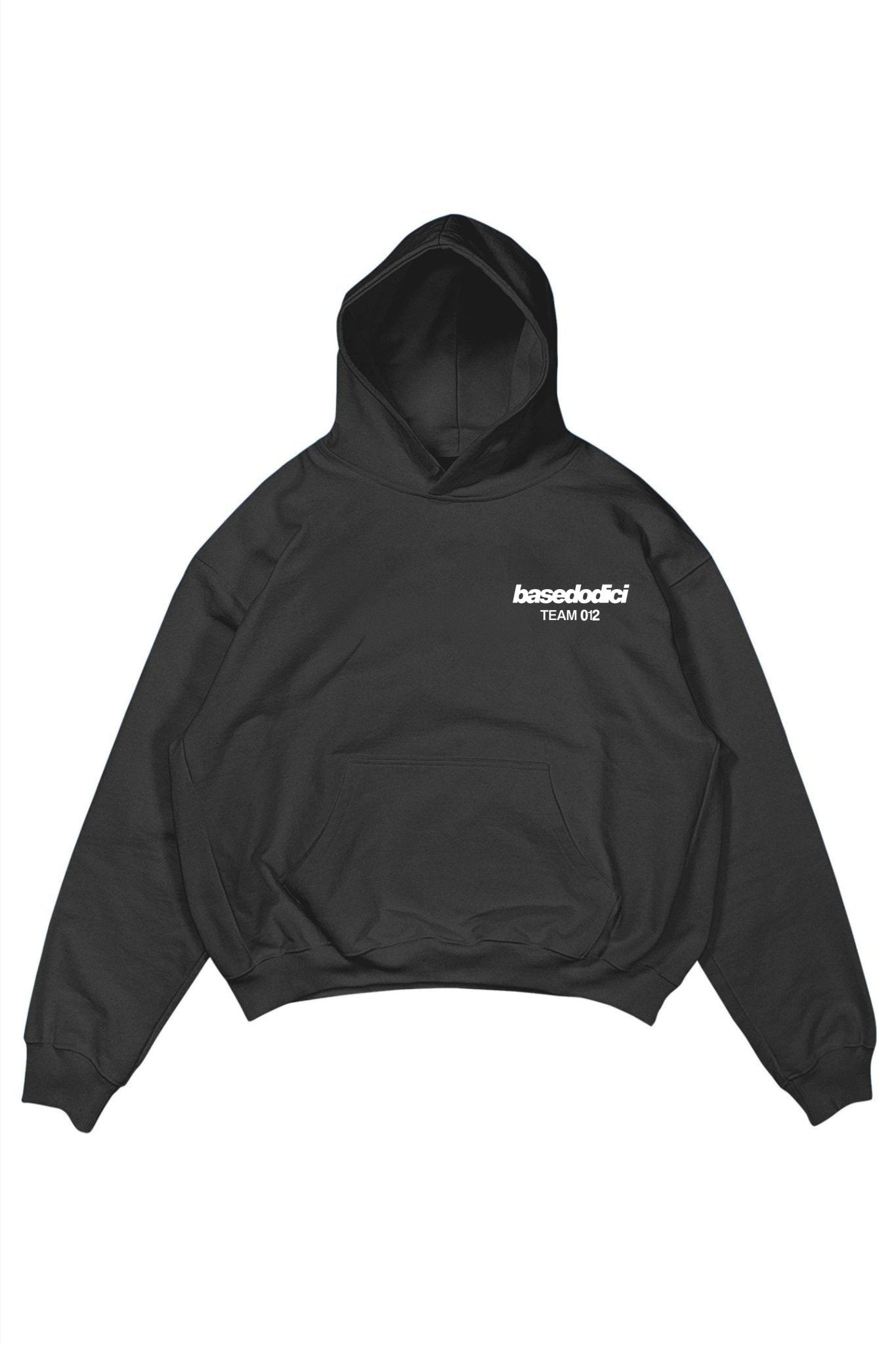 Hoodie "COMFY" Team012 Black - BASEDODICI®