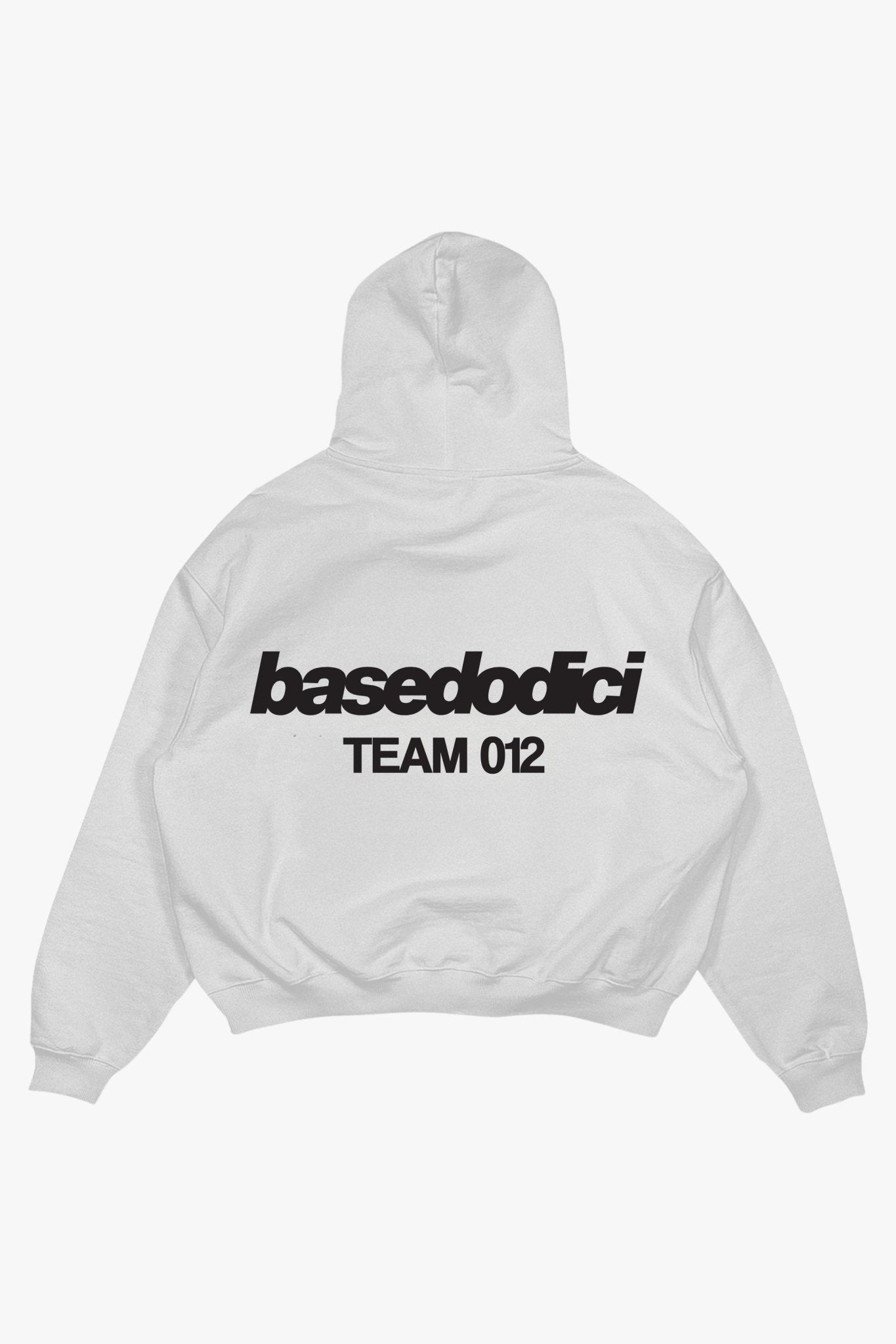 Hoodie "COMFY" Team012 White - BASEDODICI®