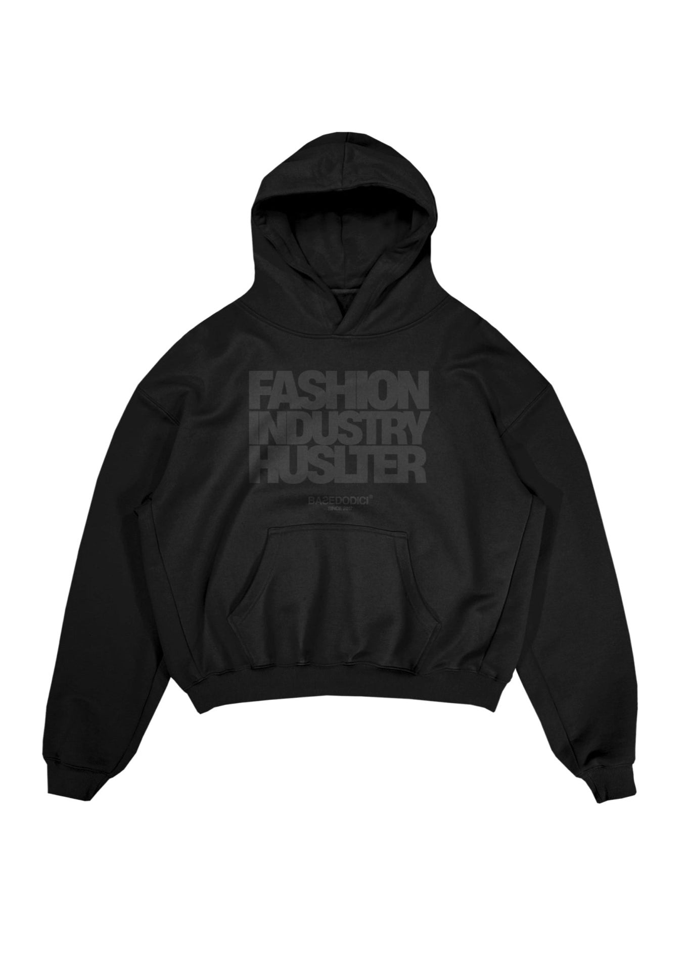 Hoodie "CRUEL SEASON" Hustler Black - BASEDODICI®
