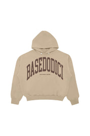 Hoodie "DE LA RUE À LA RUE" ArcLogo Beige - BASEDODICI®
