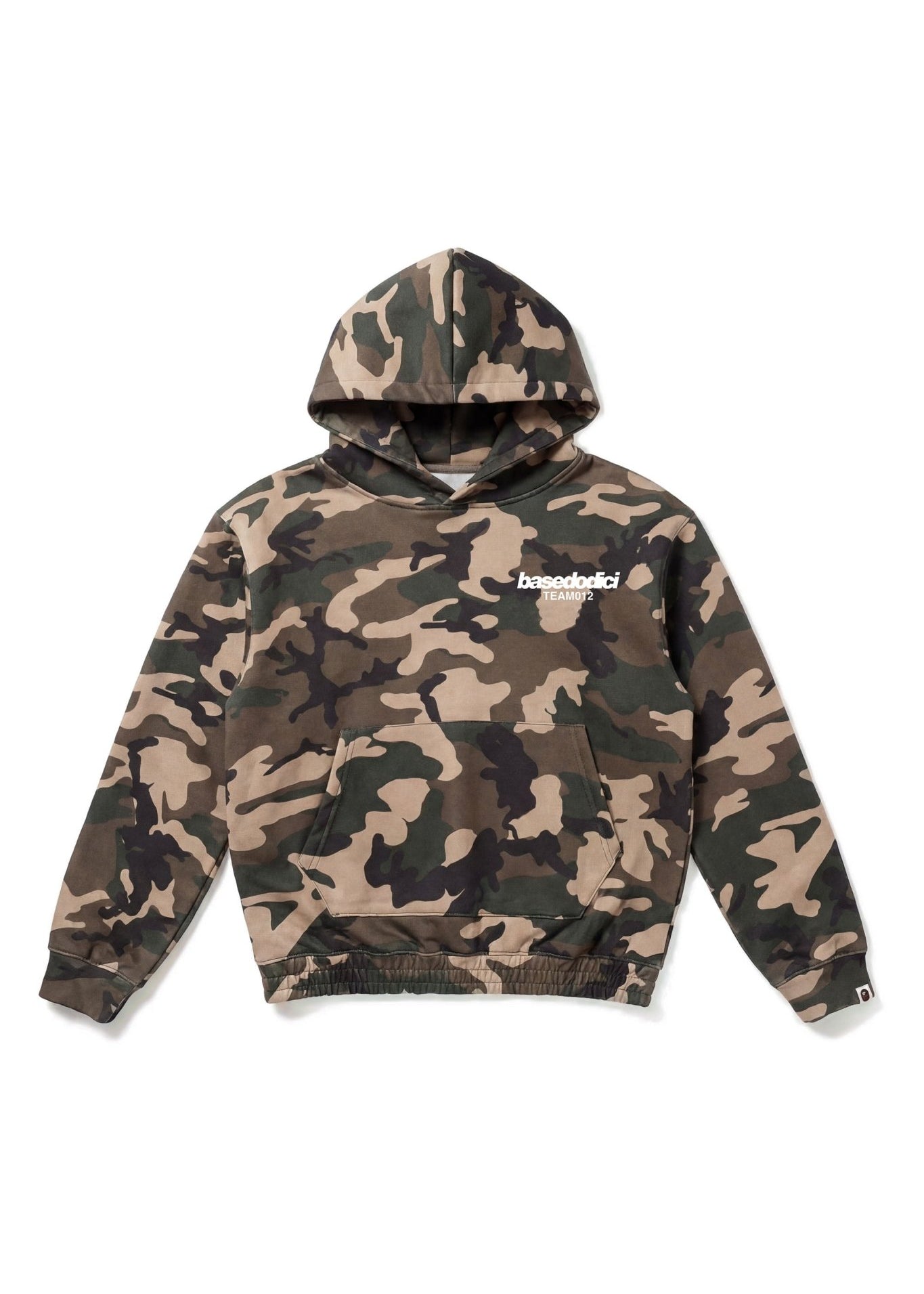 Hoodie "DETROIT" Camo Green - BASEDODICI®