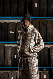 Hoodie "DETROIT" Forest Grey - BASEDODICI®