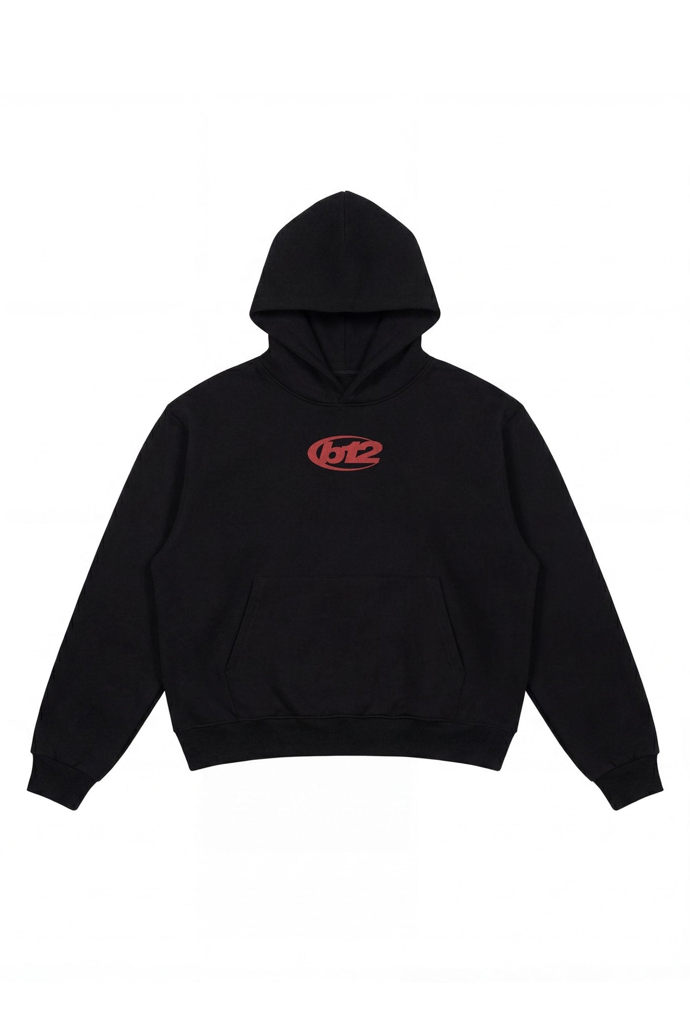 Hoodie "DETROIT" Junkyard Black - BASEDODICI®