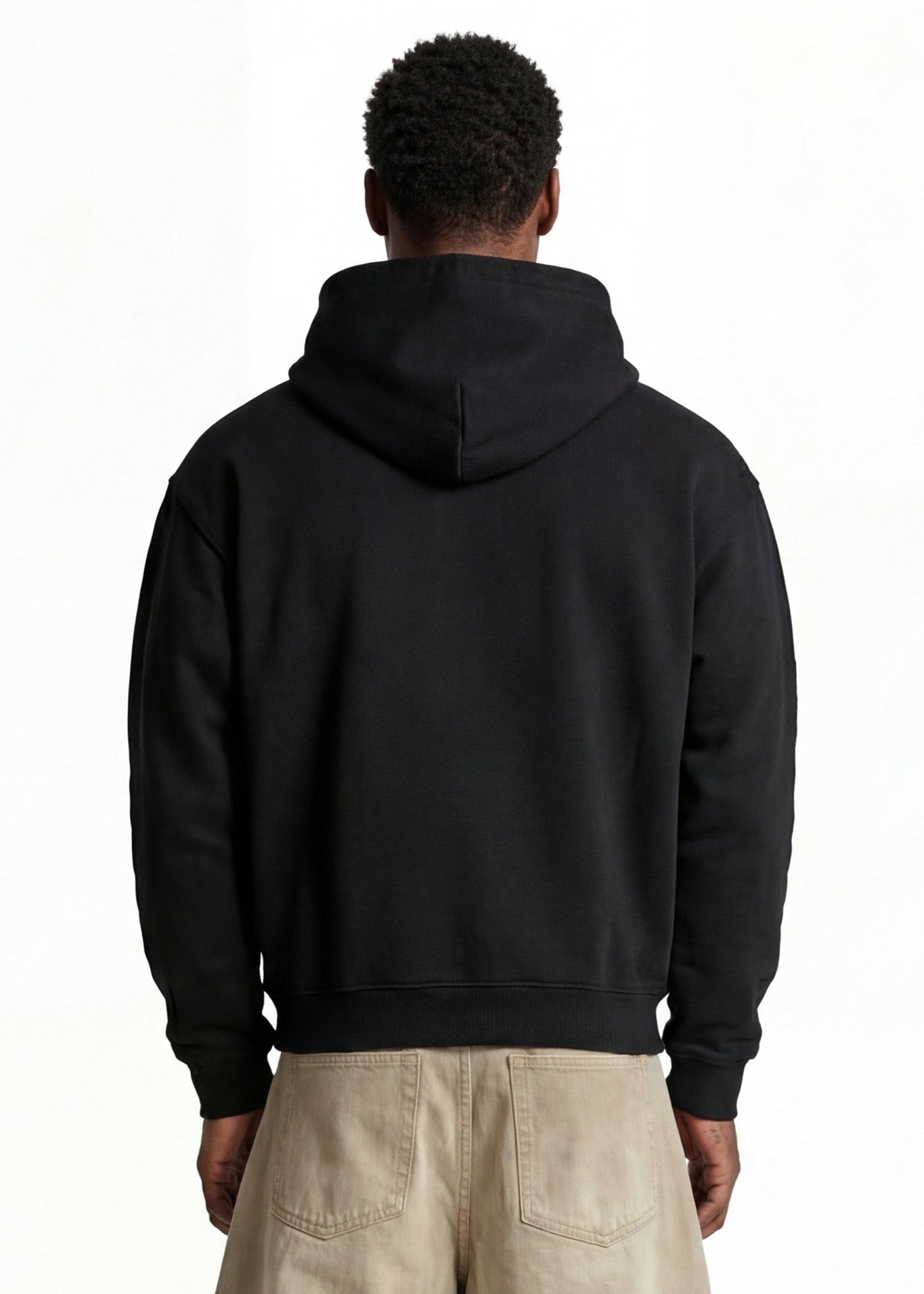 Hoodie "FOR DREAMERS" Logo Black - BASEDODICI®