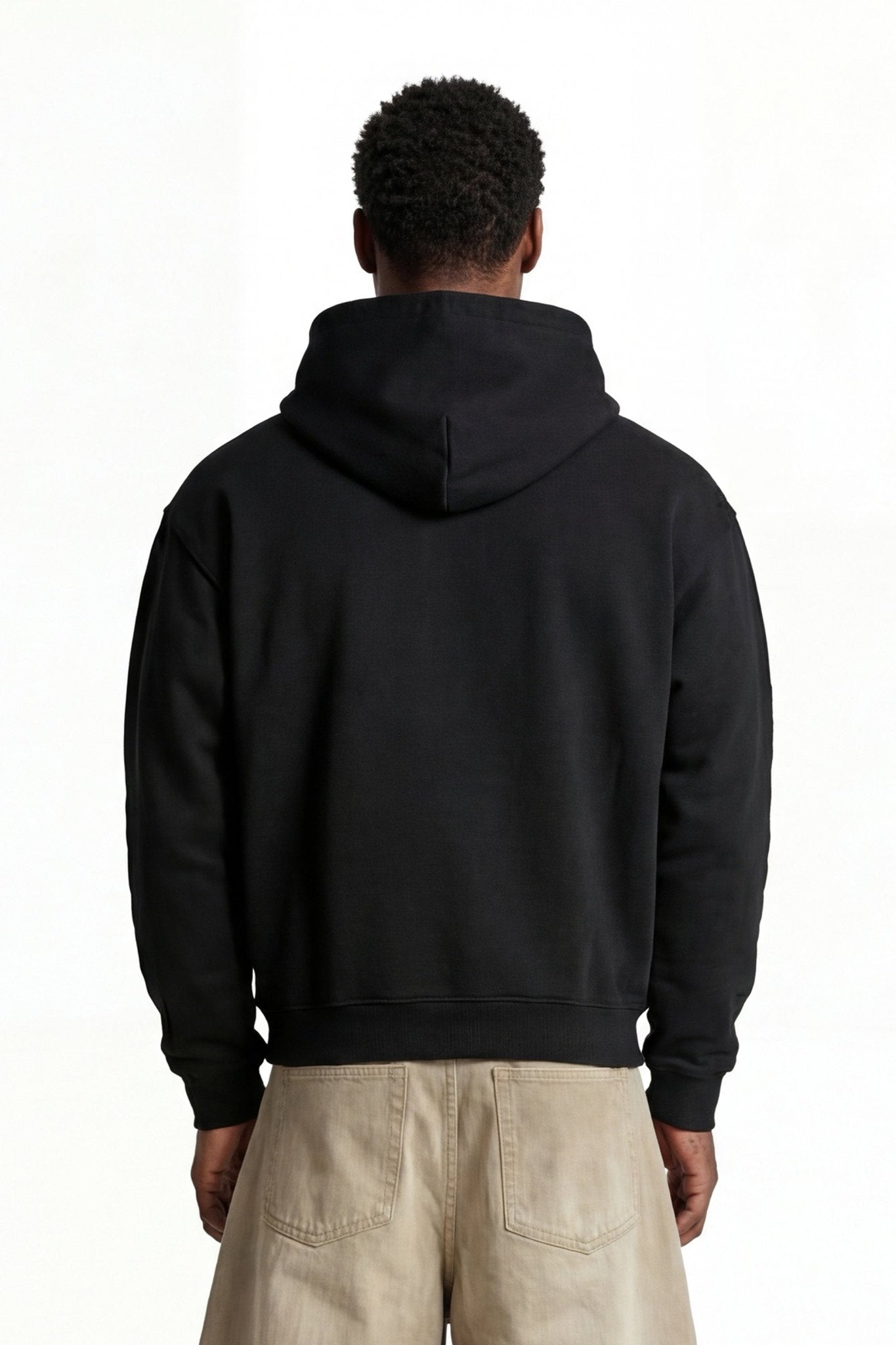 Hoodie "FOR DREAMERS" Logo Black - BASEDODICI®
