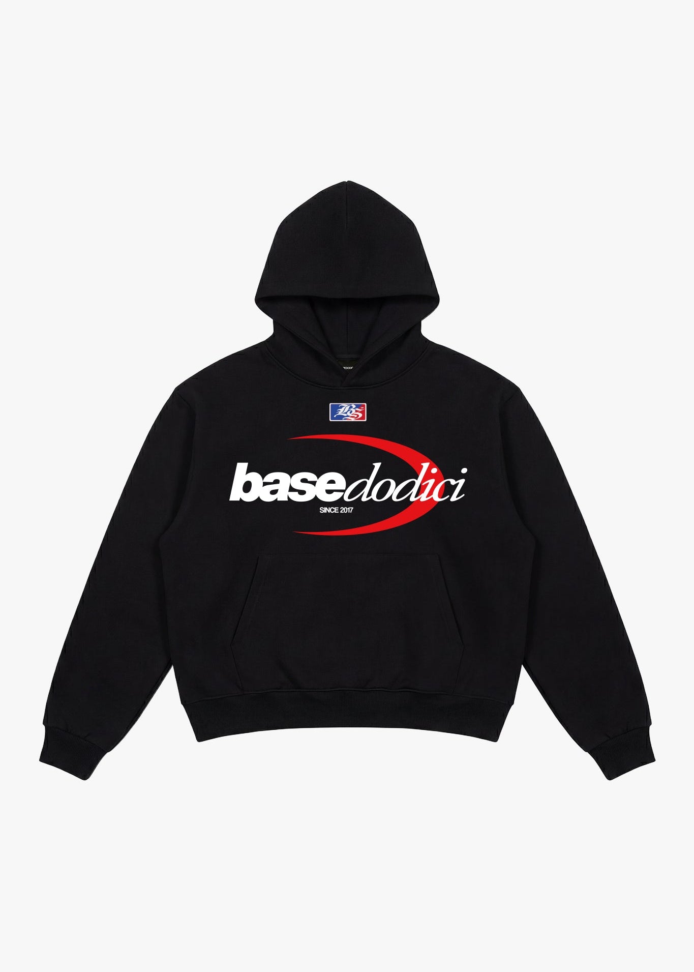 Hoodie "FOR DREAMERS" Logo Black - BASEDODICI®