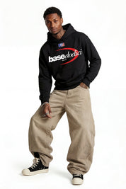 Hoodie "FOR DREAMERS" Logo Black - BASEDODICI®