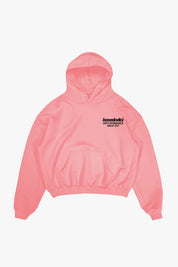 Hoodie "KILLED ROMANCE" Pink/Black - BASEDODICI®
