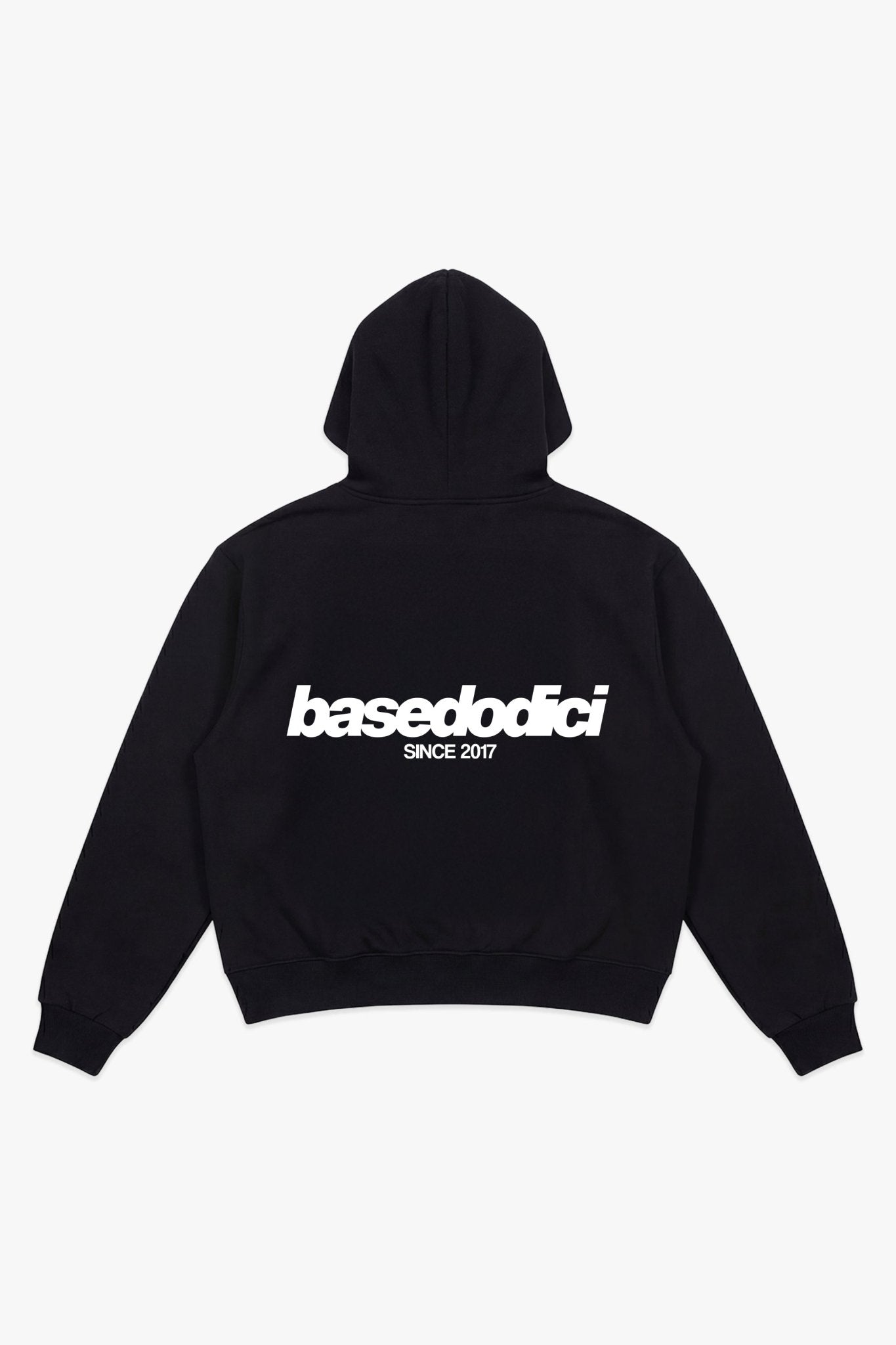 Hoodie "LAST DELIVERY" BASE Black - BASEDODICI®