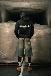 Hoodie "LAST DELIVERY" BASE Black - BASEDODICI®