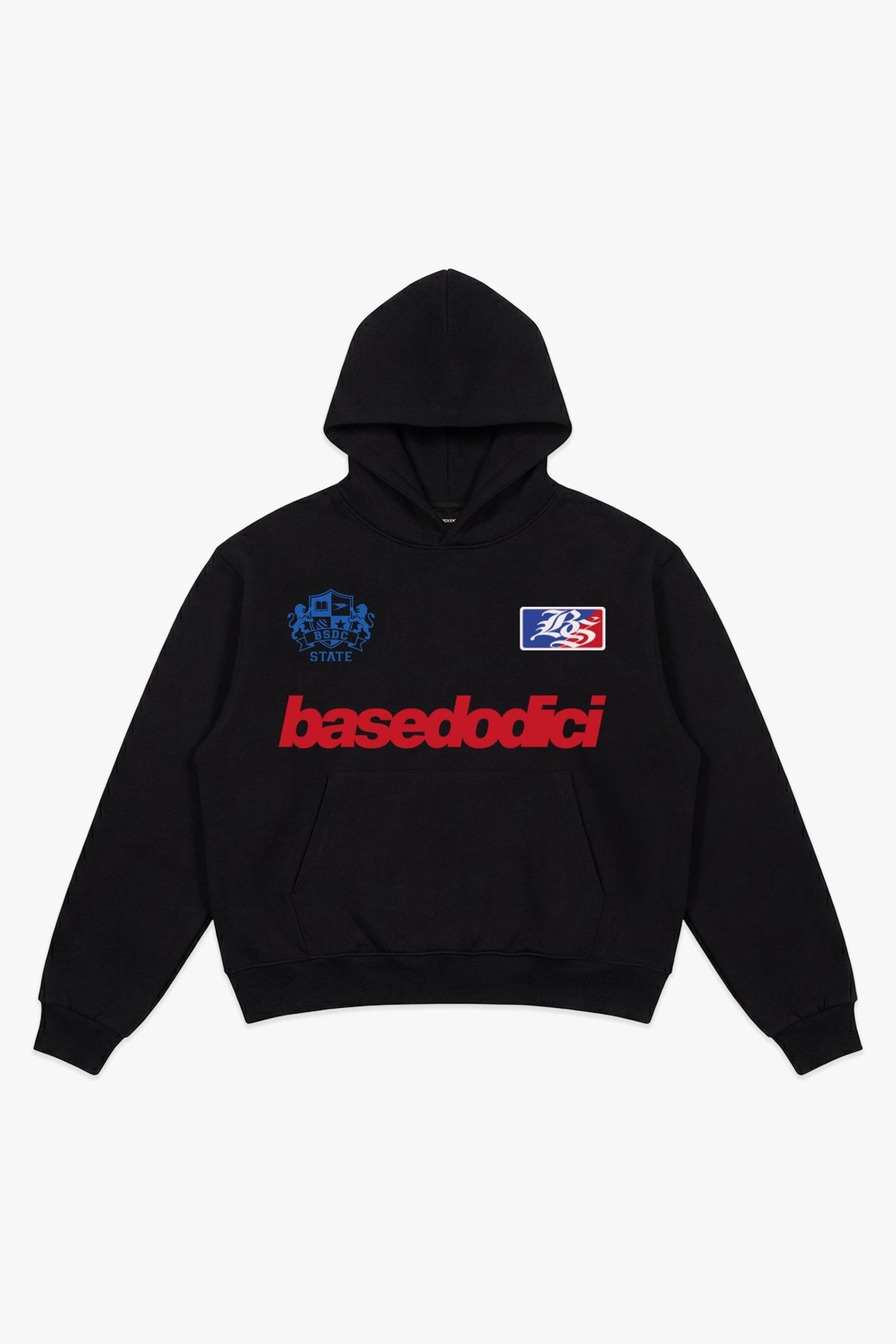 Hoodie "LAST DELIVERY" Team12 Black - BASEDODICI®