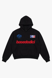 Hoodie "LAST DELIVERY" Team12 Black - BASEDODICI®
