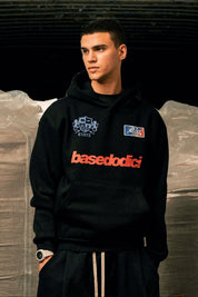 Hoodie "LAST DELIVERY" Team12 Black - BASEDODICI®