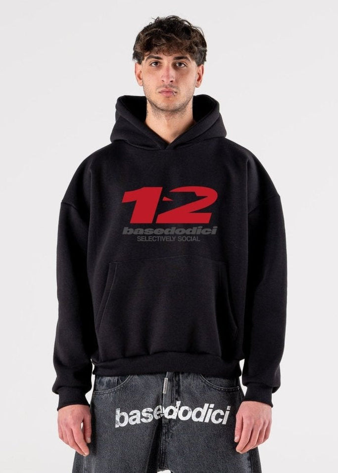 Hoodie "RACING MADE" 12FAST - BASEDODICI®