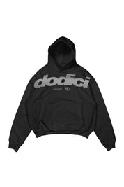 Hoodie "REFLECTIVE" ArcLogo Black - BASEDODICI®