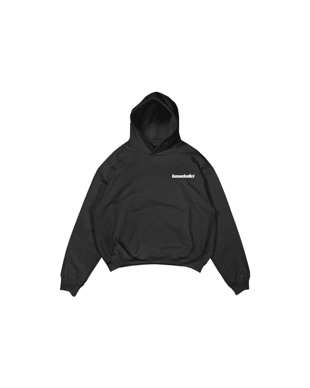 Hoodie "REFLECTIVE" Hustler Black - BASEDODICI®