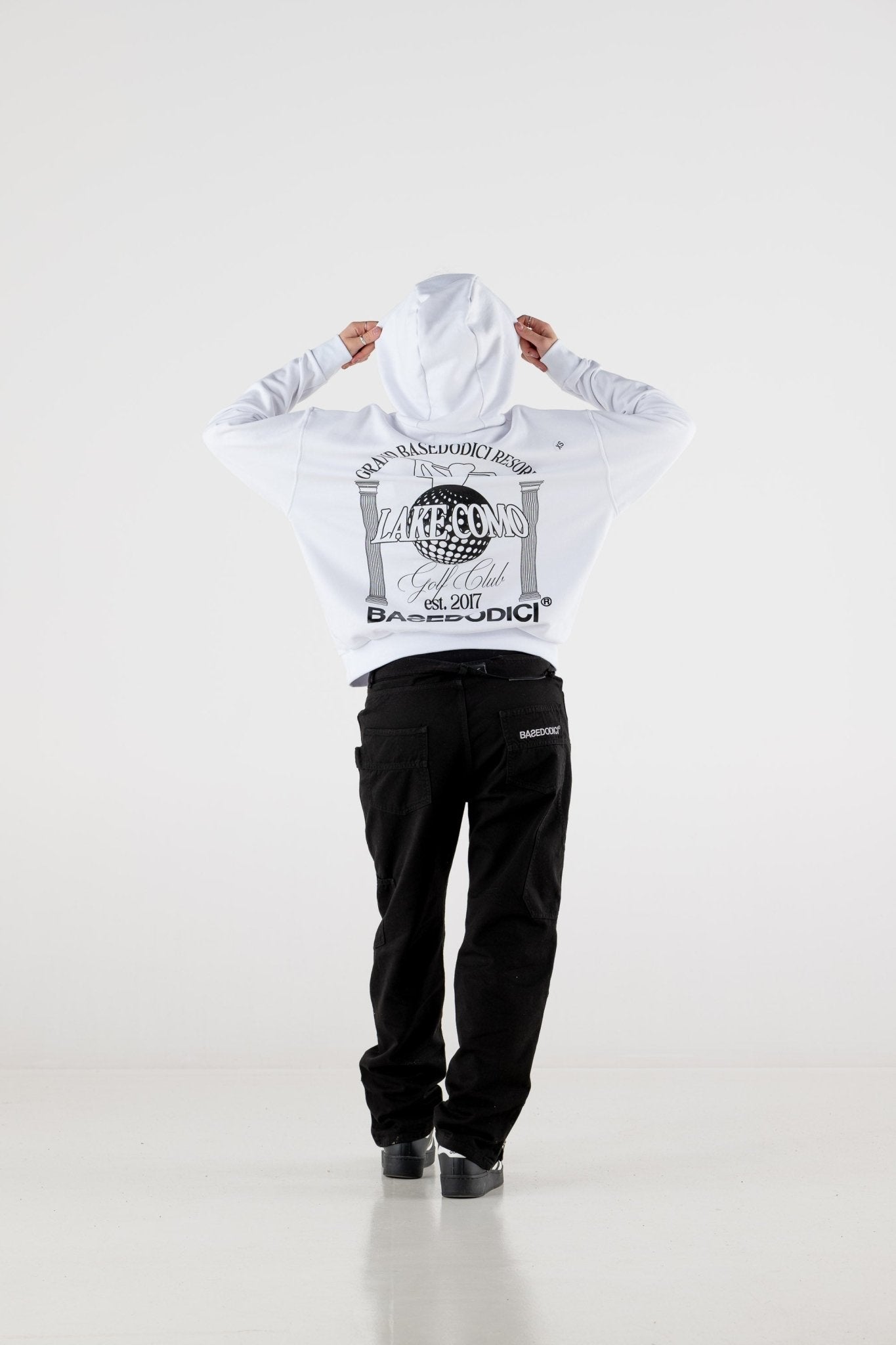 Hoodie “RESORT” Grand Resort White - BASEDODICI®
