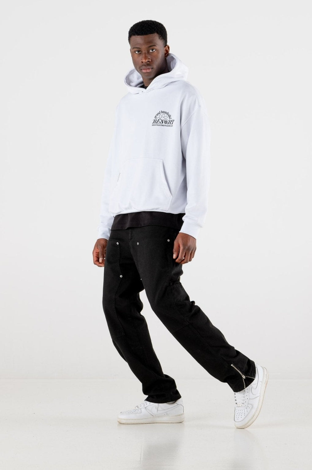 Hoodie “RESORT” Grand Resort White - BASEDODICI®