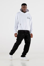 Hoodie “RESORT” Grand Resort White - BASEDODICI®