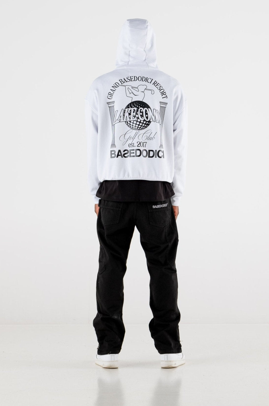Hoodie “RESORT” Grand Resort White - BASEDODICI®
