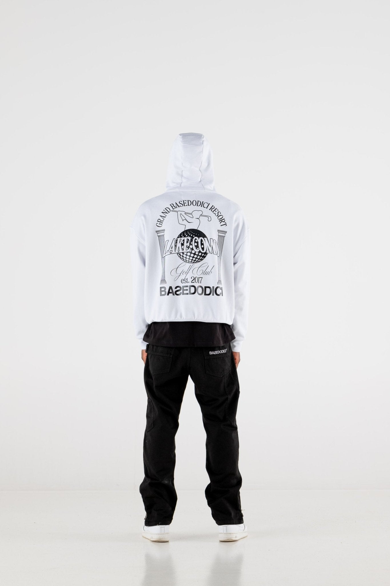 Hoodie “RESORT” Grand Resort White - BASEDODICI®