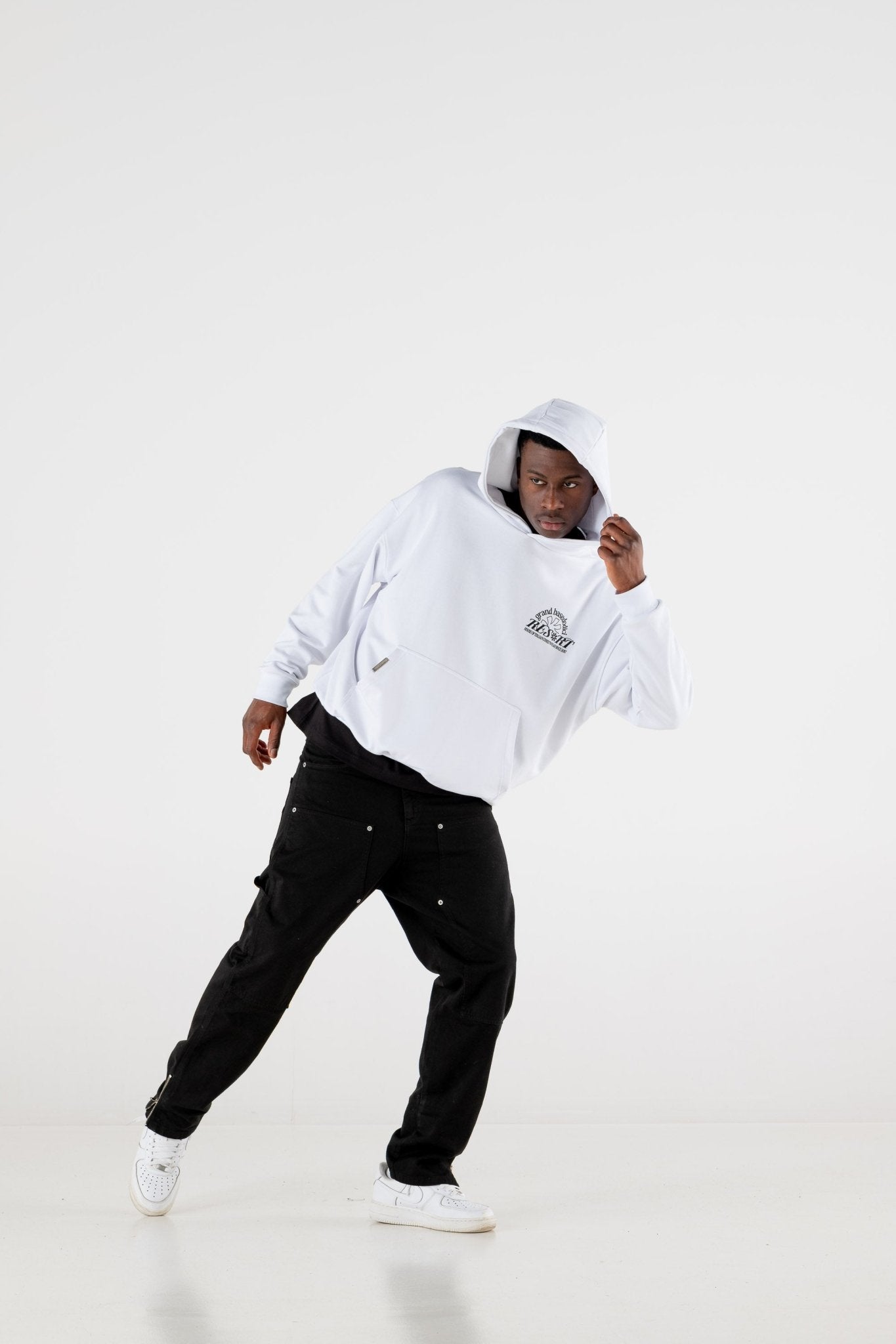 Hoodie “RESORT” Grand Resort White - BASEDODICI®