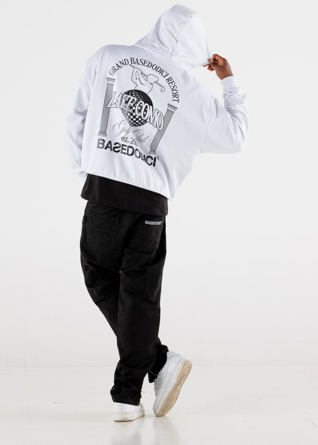 Hoodie “RESORT” Grand Resort White - BASEDODICI®