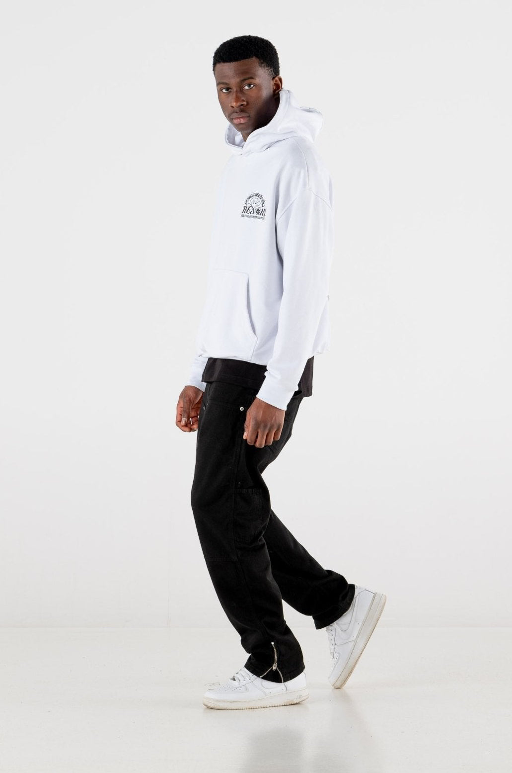 Hoodie “RESORT” Grand Resort White - BASEDODICI®