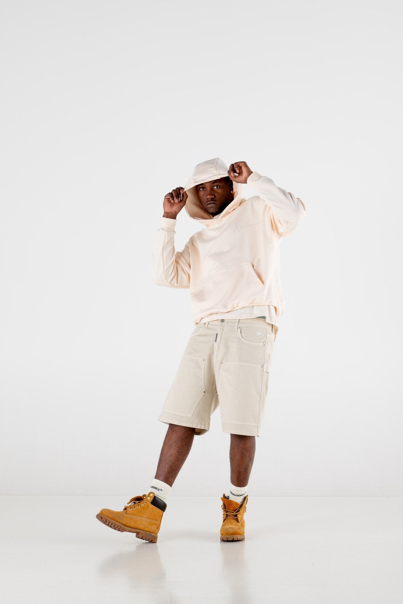 Hoodie “RESORT” Ultrabasic Cream - BASEDODICI®