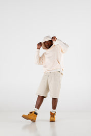 Hoodie “RESORT” Ultrabasic Cream - BASEDODICI®