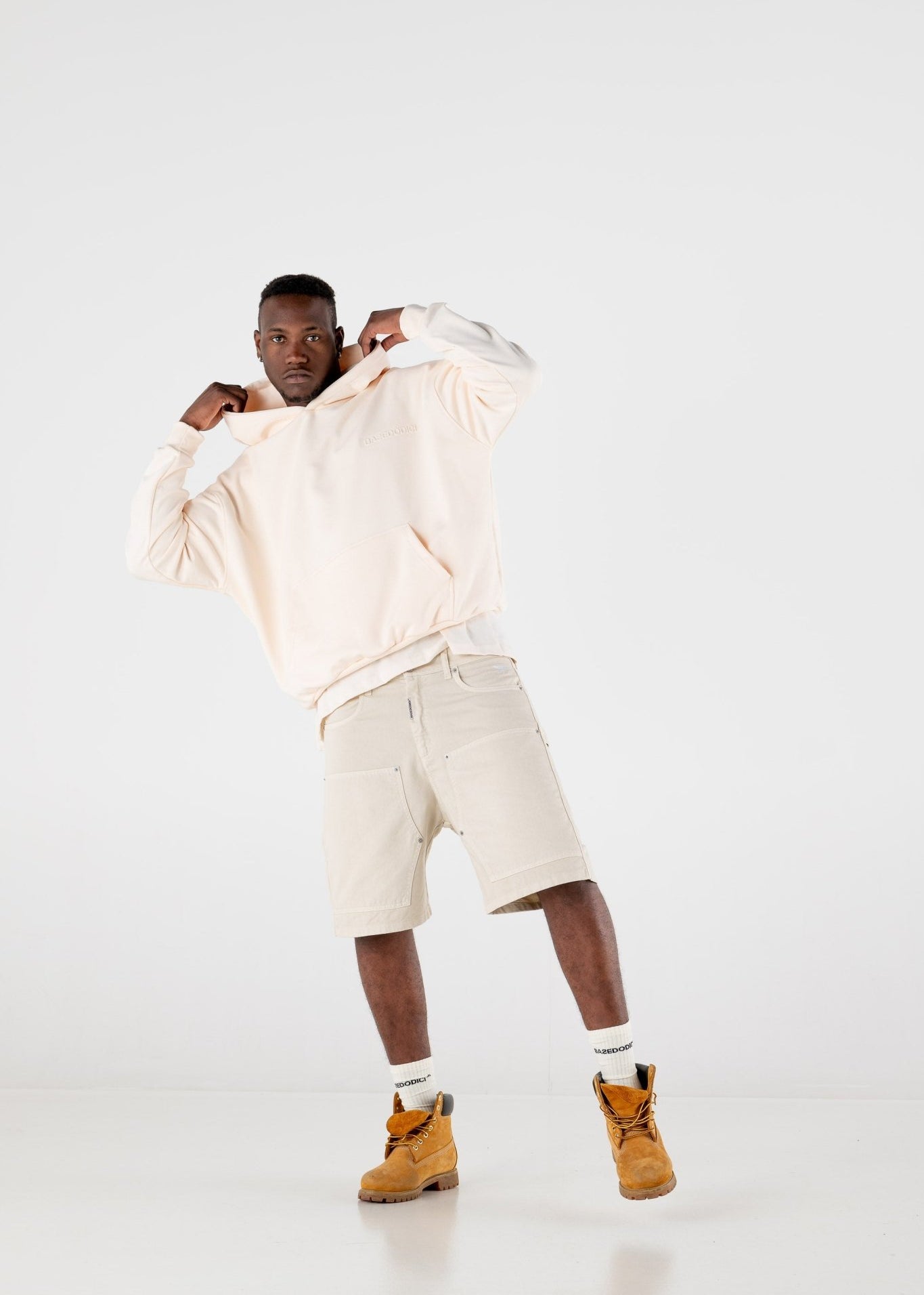 Hoodie “RESORT” Ultrabasic Cream - BASEDODICI®