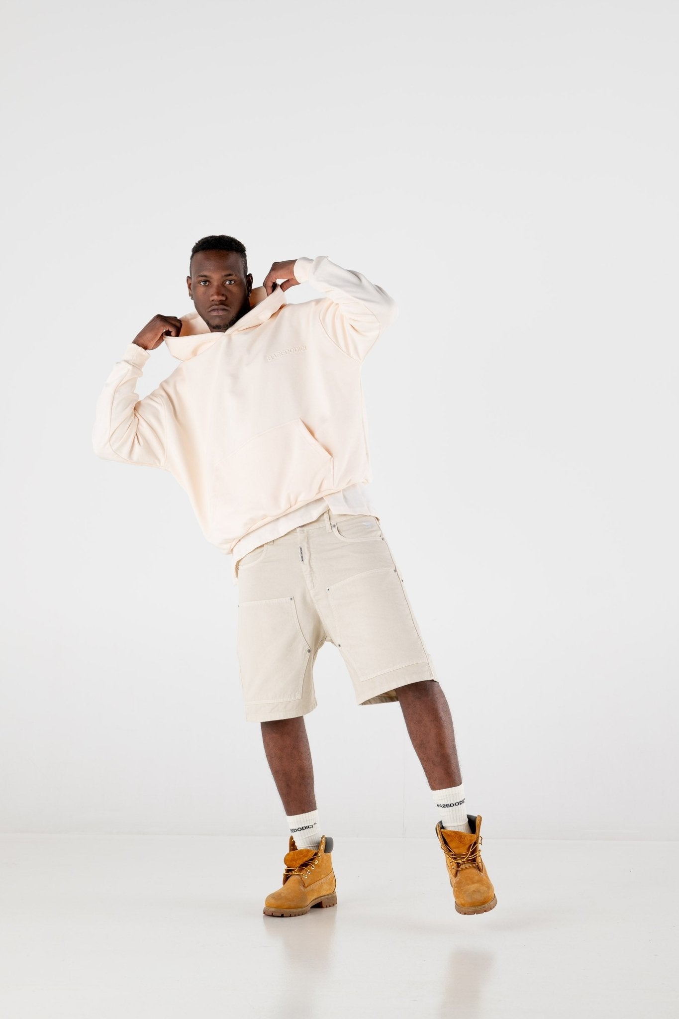 Hoodie “RESORT” Ultrabasic Cream - BASEDODICI®