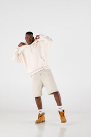 Hoodie “RESORT” Ultrabasic Cream - BASEDODICI®