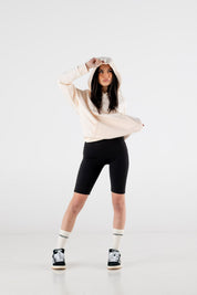 Hoodie “RESORT” Ultrabasic Cream - BASEDODICI®