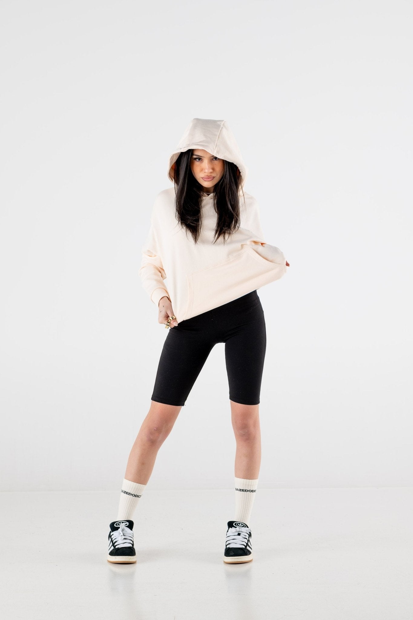 Hoodie “RESORT” Ultrabasic Cream - BASEDODICI®