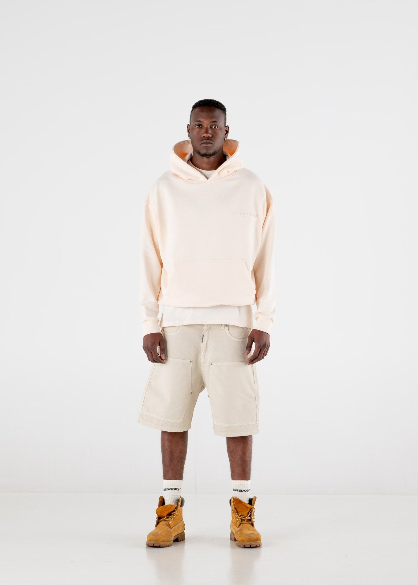 Hoodie “RESORT” Ultrabasic Cream - BASEDODICI®