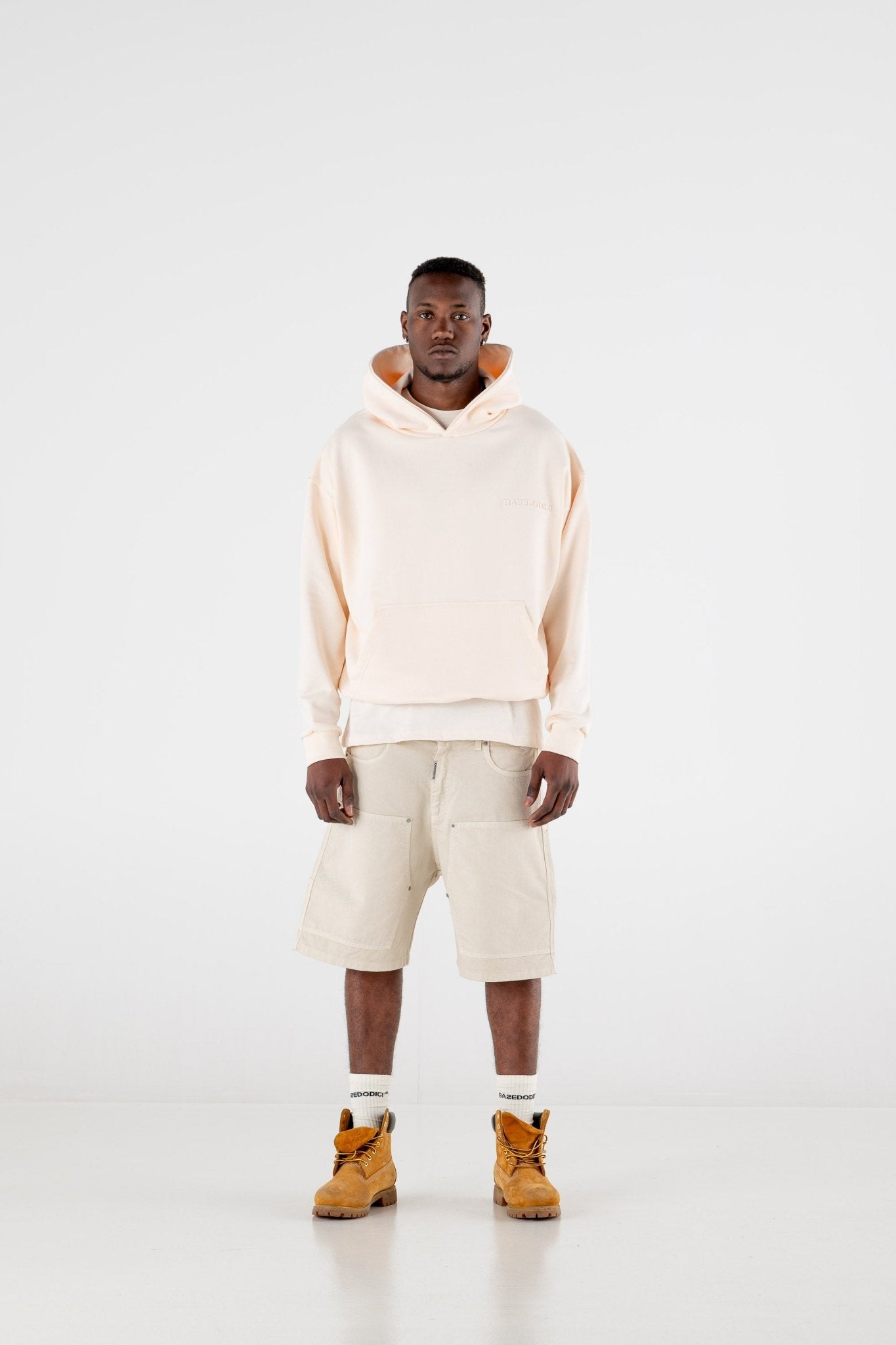 Hoodie “RESORT” Ultrabasic Cream - BASEDODICI®