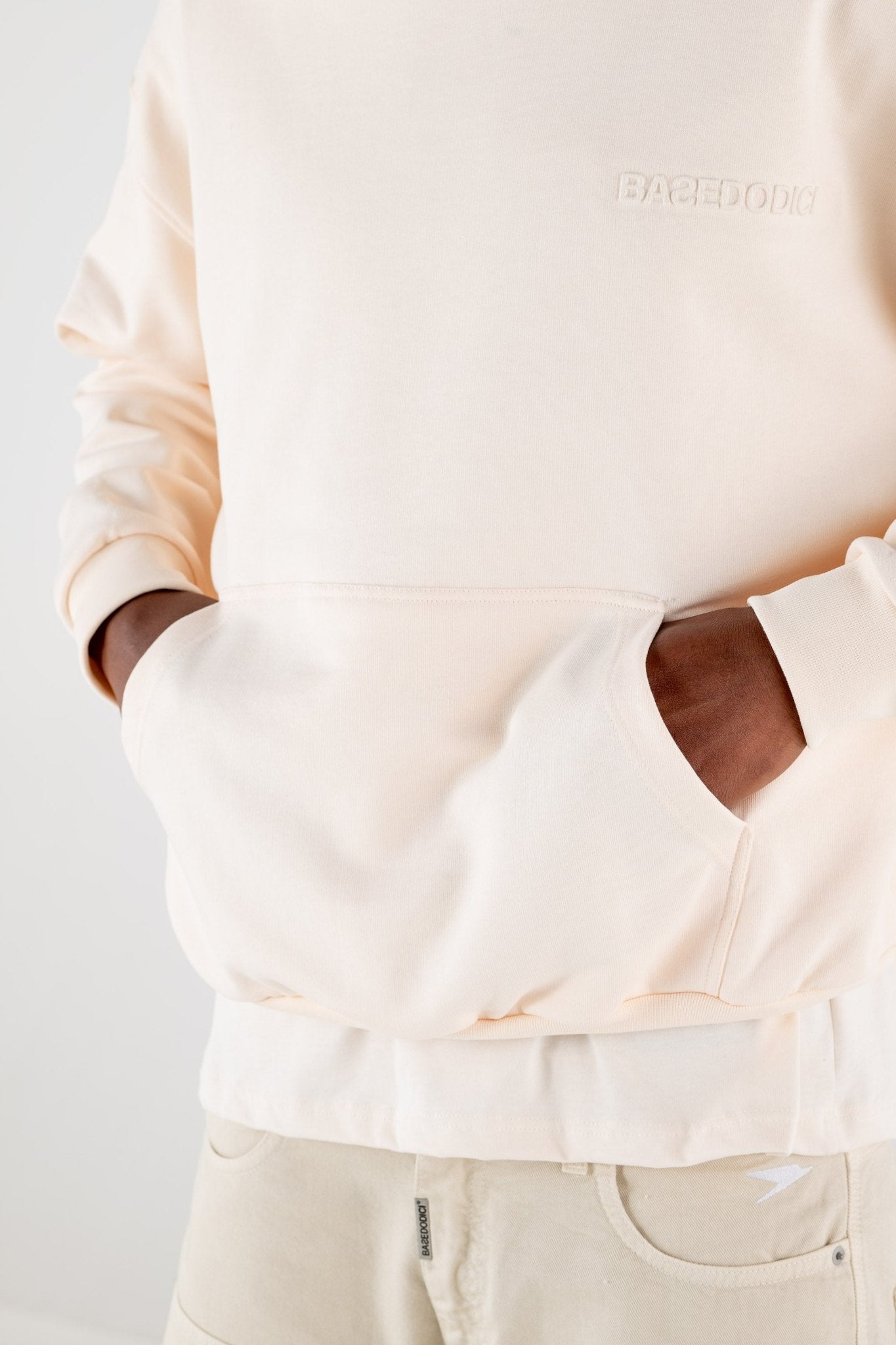 Hoodie “RESORT” Ultrabasic Cream - BASEDODICI®