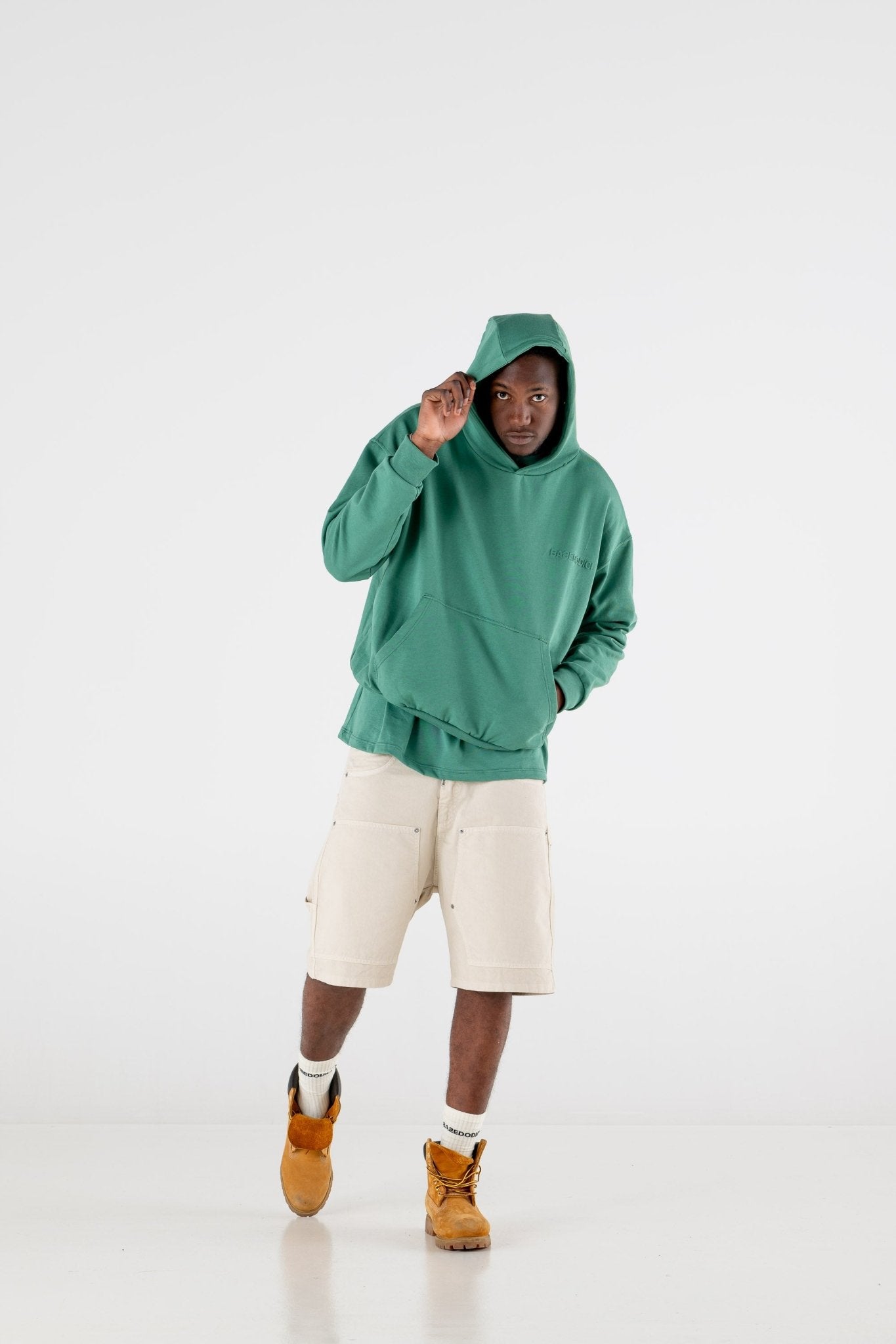 Hoodie “RESORT” Ultrabasic Green - BASEDODICI®