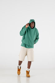 Hoodie “RESORT” Ultrabasic Green - BASEDODICI®