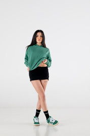 Hoodie “RESORT” Ultrabasic Green - BASEDODICI®