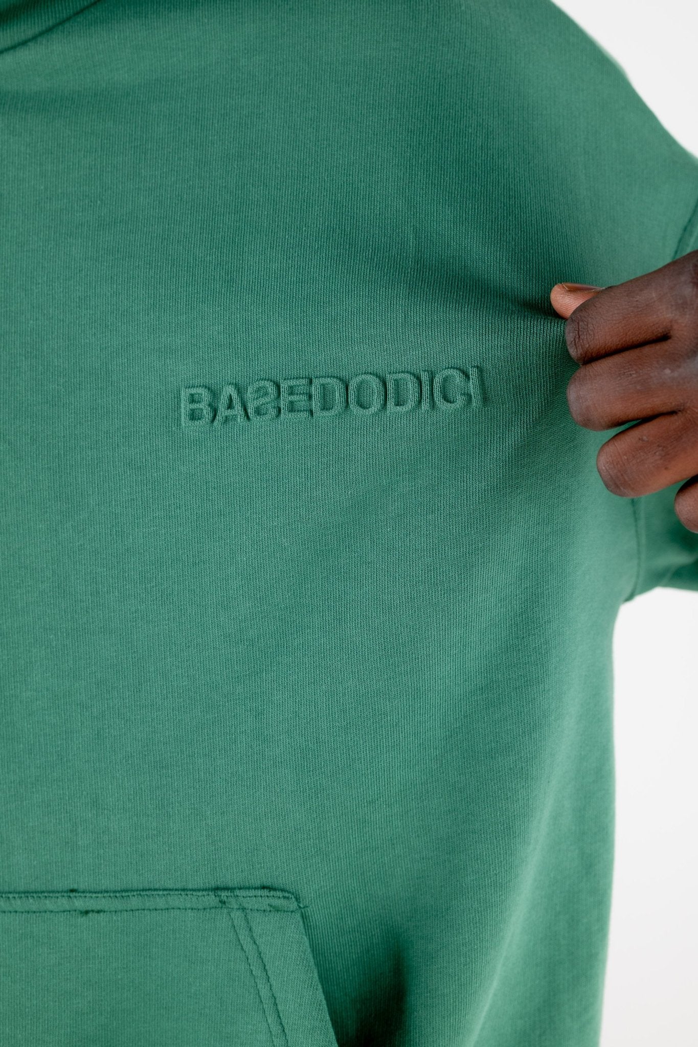 Hoodie “RESORT” Ultrabasic Green - BASEDODICI®
