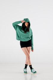 Hoodie “RESORT” Ultrabasic Green - BASEDODICI®