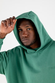Hoodie “RESORT” Ultrabasic Green - BASEDODICI®