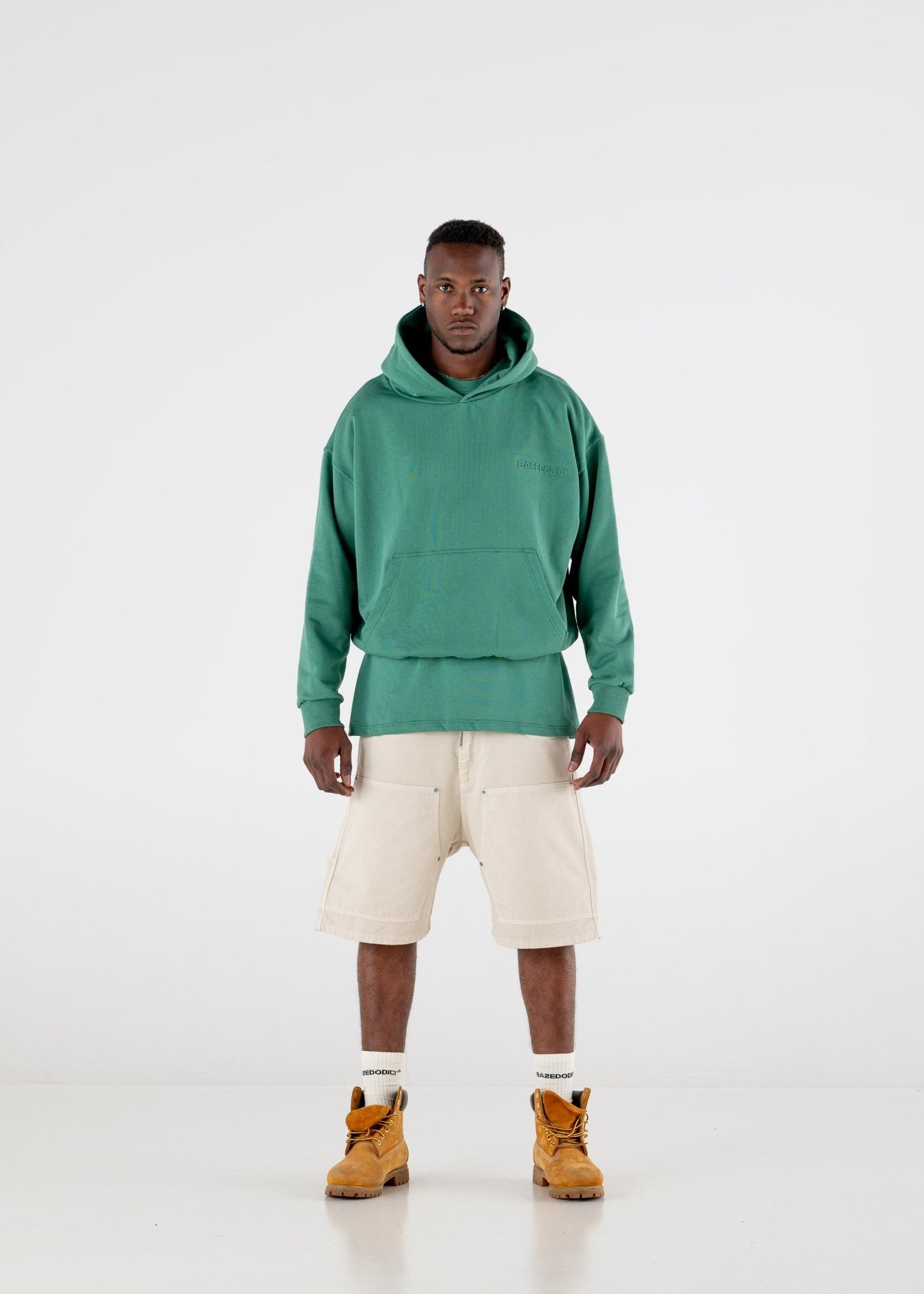 Hoodie “RESORT” Ultrabasic Green - BASEDODICI®