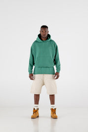 Hoodie “RESORT” Ultrabasic Green - BASEDODICI®