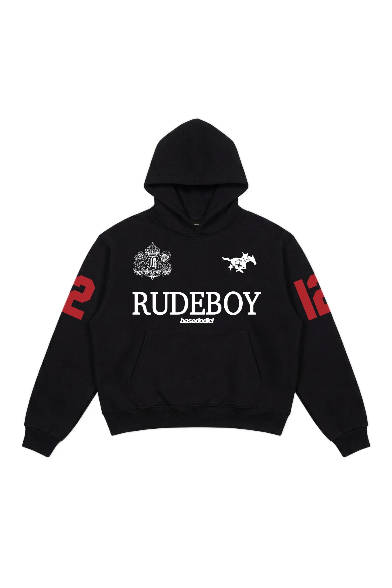 Hoodie "RUDEBOY LDN" 12 Black