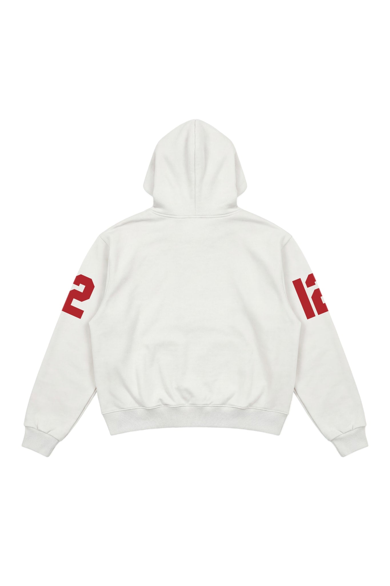 "RUDEBOY LDN" Hoodie 12 White