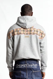 Hoodie "RUDEBOY LDN" BURBY AshGrey - BASEDODICI®