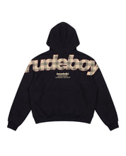 Hoodie "RUDEBOY LDN" BURBY Black - BASEDODICI®